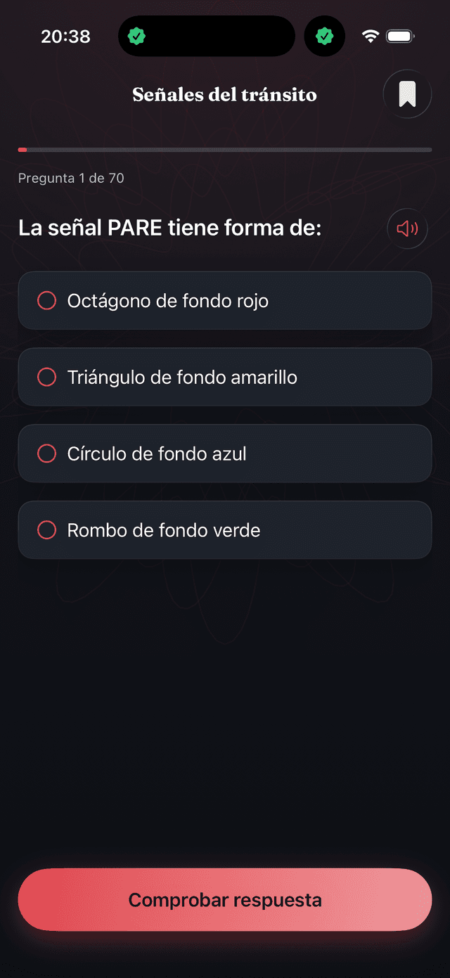Cada respuesta explicada